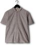 ANERKJENDT Heren Overhemden Akleon S s Cot linen Shirt Bruin - Thumbnail 3