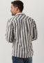 ANERKJENDT Heren Overhemden Akleif L s Stripe Shirt Donkerblauw - Thumbnail 3