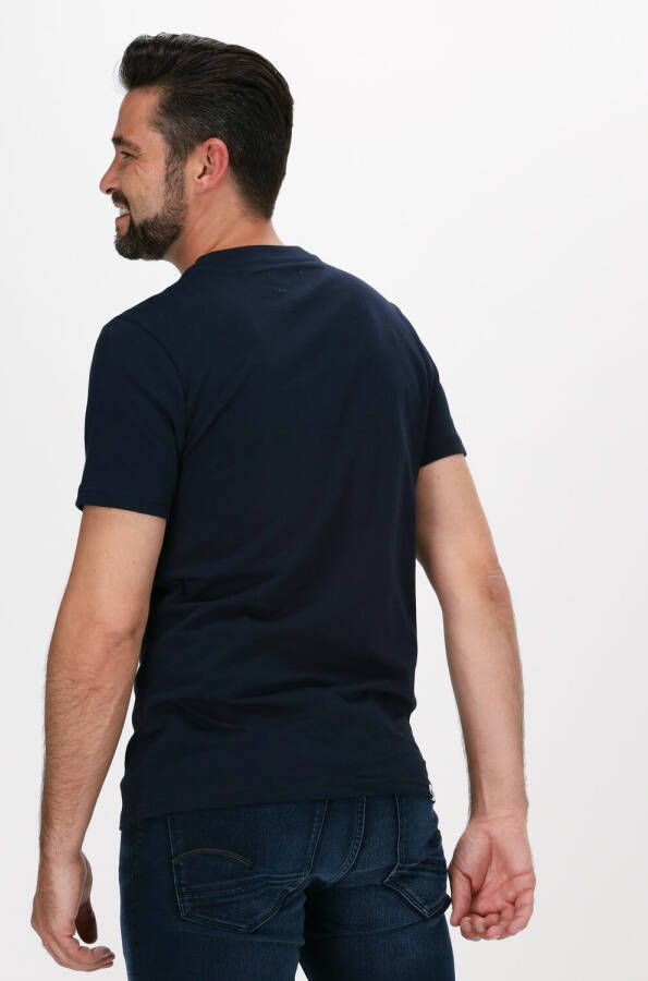 Anerkjendt Donkerblauwe T-shirt Akrod T-shirt Nos