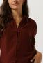 Another-Label blouse Berdine shirt s s donkerbruin - Thumbnail 3