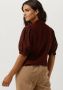 Another-Label blouse Berdine shirt s s donkerbruin - Thumbnail 5