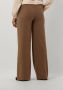Another-Label high waist straight fit pantalon zand - Thumbnail 5