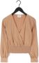 ANOTHER LABEL Dames Blouses Faded Sand Camel - Thumbnail 2
