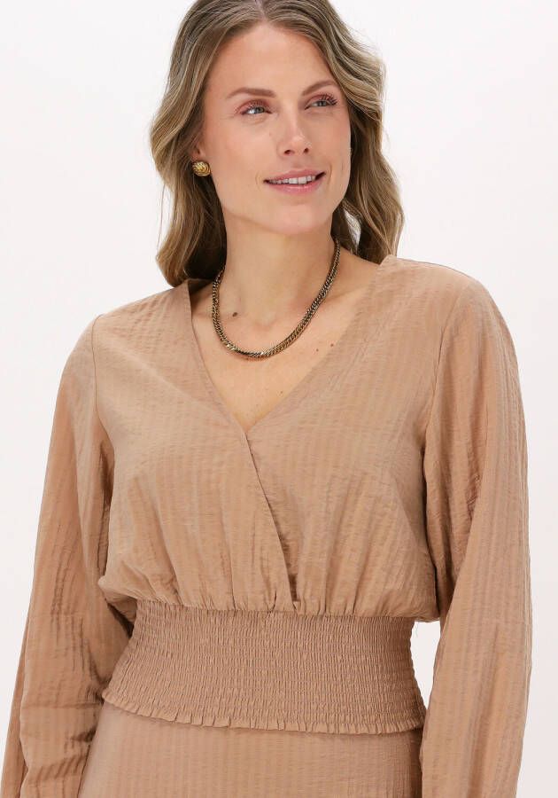 ANOTHER LABEL Dames Blouses Faded Sand Camel