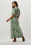 Another-Label blouse Idelle dress s s met all over print en ceintuur grijsgroen - Thumbnail 5