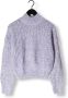 ANOTHER LABEL Dames Truien & Vesten Dylan Knitted Pull L s Lila - Thumbnail 3