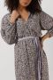 Another-Label gebloemde blousejurk Diana groen lila geel - Thumbnail 1