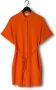 ANOTHER LABEL Dames Jurken Liatris Dress Oranje - Thumbnail 4