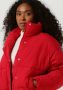 ANOTHER LABEL Dames Jassen Mille Oversized Puffer Rood - Thumbnail 4
