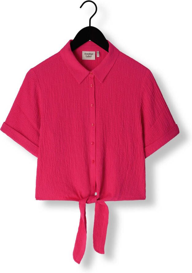 ANOTHER LABEL Dames Blouses Bois Cotton Shirt S s Roze