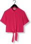 ANOTHER LABEL Dames Blouses Bois Cotton Shirt S s Roze - Thumbnail 4