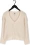 ANOTHER LABEL Dames Truien & Vesten Alia Knitted Pull L s Wit - Thumbnail 2
