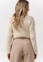 ANOTHER LABEL Dames Truien & Vesten Alia Knitted Pull L s Wit - Thumbnail 3
