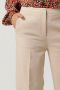 Another-Label high waist wide leg pantalon Moore pants zand - Thumbnail 3