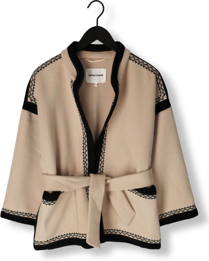 Antik Batik Beige Vest Wilma Jacket