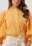 Antik batik CrÃªpe blouse met ballonmouwen Yvonne oranje - Thumbnail 4