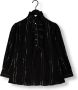 Antik batik Edward Blouse Stijlvol en Elegant Black Dames - Thumbnail 4