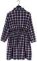 AO76 Meisjes Jurken Nova Blue Check Dress Blauw - Thumbnail 2