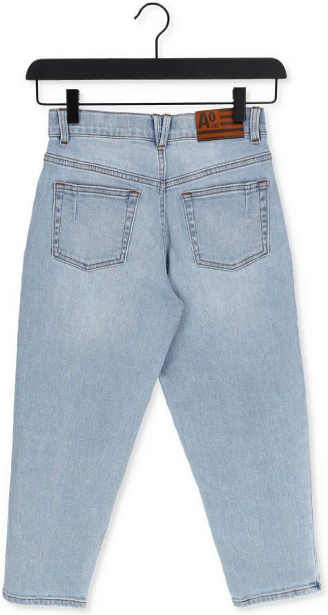 AO76 Meisjes Jeans Dora Jeans Pants Blauw