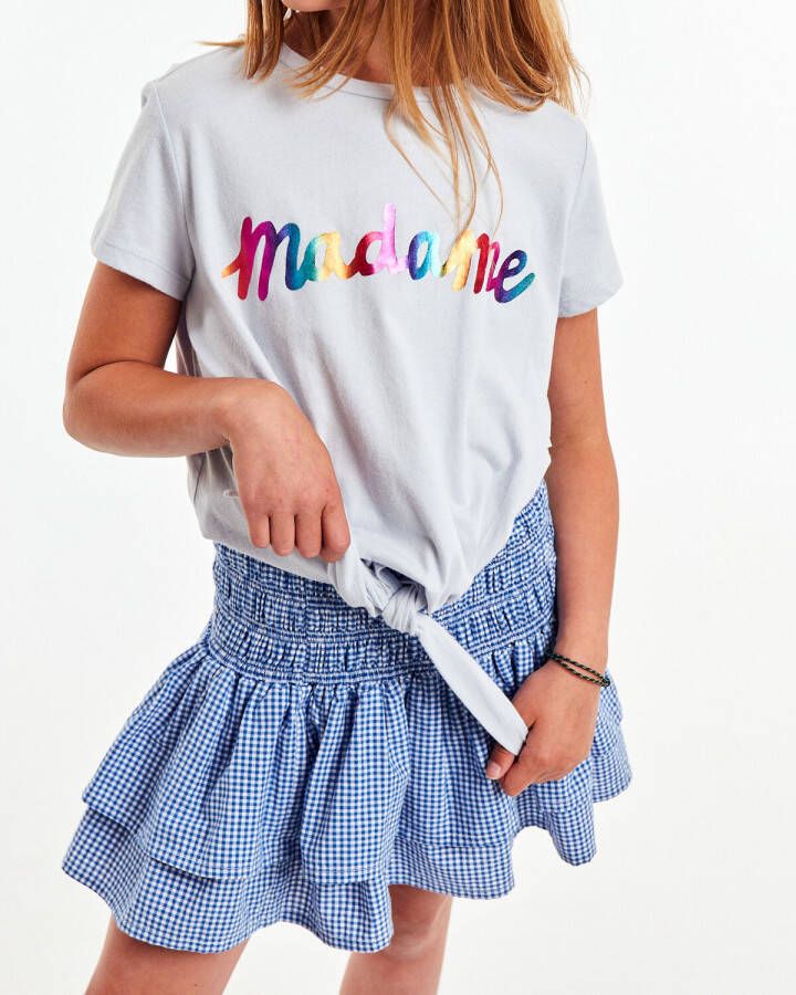 AO76 Meisjes Tops & T-shirts Tilly Y-shirt Madame Blauw