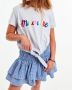 AO76 Meisjes Tops & T-shirts Tilly Y-shirt Madame Blauw - Thumbnail 3
