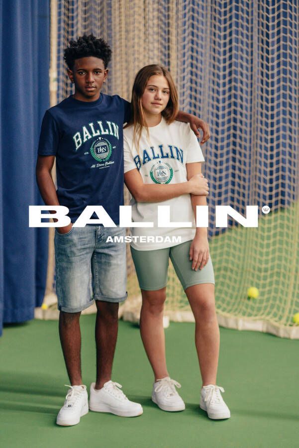 BALLIN Jongens Polo's & T-shirts 23017115 Gebroken Wit