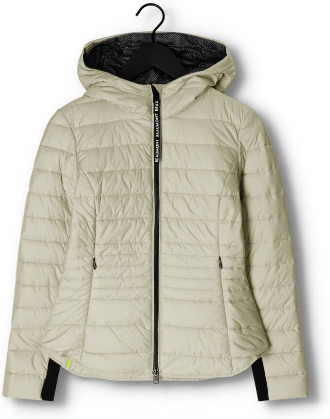Beaumont Groene Gewatteerde Jas Sporty Padded Jacket
