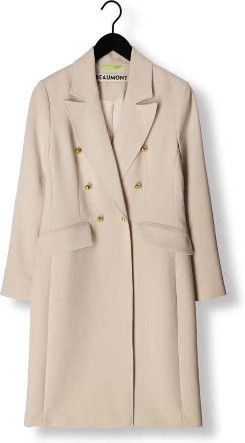 Beaumont Zand Mantel Blazer Coat