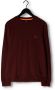 Hugo Boss Bordeaux Sweater Ronde Hals Katoen Red Heren - Thumbnail 4