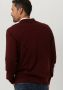 Hugo Boss Bordeaux Sweater Ronde Hals Katoen Red Heren - Thumbnail 5