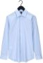 Boss Slank fit shirt gemaakt van ijzerlichtelastische katoenen popeline Blauw Heren - Thumbnail 4