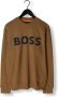 Hugo Boss Gedrukte sweatshirt met lange mouwen voor heren Brown Heren - Thumbnail 4