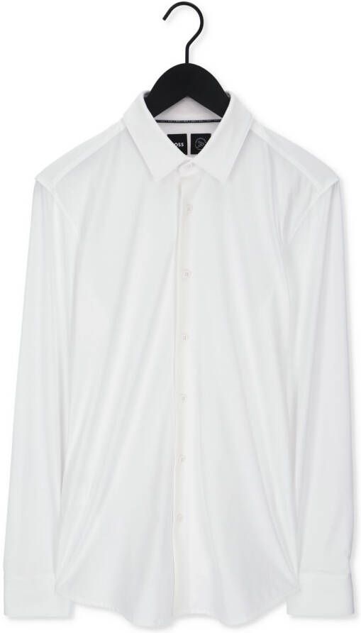 BOSS BLACK Heren Overhemden P-hank-s-kent-c1-222 Wit