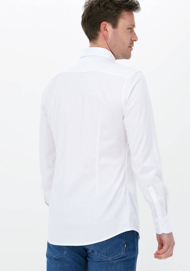 BOSS BLACK Heren Overhemden P-hank-s-kent-c1-222 Wit