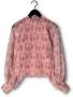 BRUUNS BAZAAR Dames Blouses Hyssop Silke Blouse Roze - Thumbnail 2