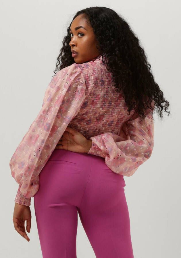 Bruuns Bazaar Roze Blouse Hyssop Silke Blouse