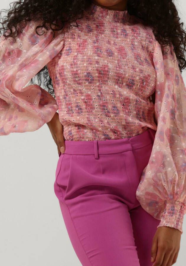 Bruuns Bazaar Roze Blouse Hyssop Silke Blouse