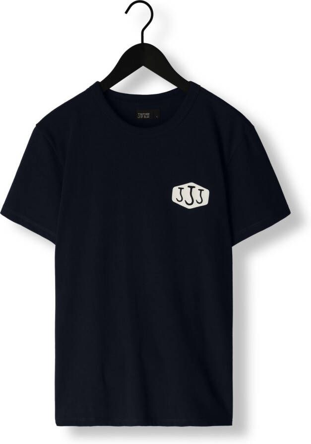 BUTCHER OF BLUE Heren Polo's & T-shirts Army Quarter Tee Donkerblauw