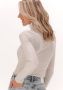 CALVIN KLEIN Dames Tops & T-shirts Stacked Logo Ls Roll Neck Beige - Thumbnail 3
