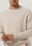 Calvin Klein Elegante en comfortabele witte slub-textuur trui met lange mouwen voor heren Beige Heren - Thumbnail 3