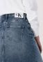 Calvin Klein Jeansrok HR A LINE MINI SKIRT met destroyed effect & jeans logobadge - Thumbnail 5