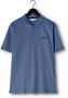 CALVIN KLEIN Heren Polo's & T-shirts Smooth Cotton Slim Polo Blauw - Thumbnail 5