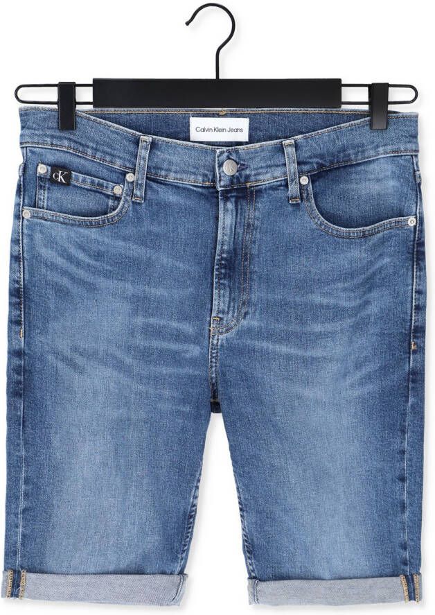Calvin Klein Blauwe Shorts Slim Short
