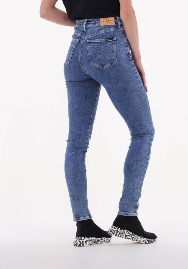 Calvin Klein Blauwe Skinny Jeans High Rise Skinny 15787