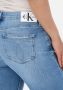 Calvin Klein Blauwe Skinny Jeans Mid Rise Skinny - Thumbnail 5