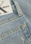 Calvin Klein Blauwe Slim Fit Jeans Dad Fit Chalky Blue - Thumbnail 3