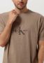 Calvin Klein Jeans T-shirt met extra brede schouders model 'MONOLOGO' - Thumbnail 5