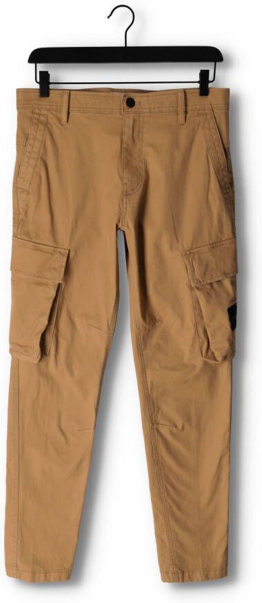 Calvin Klein Camel Cargobroeken Skinny WAshed Cargo Pant