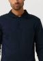 CALVIN KLEIN Heren Polo's & T-shirts Smooth Cotton Slim Ls Polo Donkerblauw - Thumbnail 6