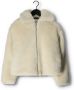 Calvin Klein Ecru Teddy Jas Back Ck Sherpa Short Jacket - Thumbnail 3